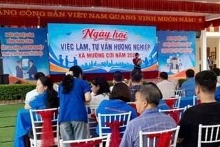 Sơn La: Ngày hội việc làm, tư vấn hướng nghiệp xã Mường Cơi năm 2026