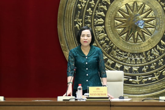 Phó Chủ tịch Quốc hội Nguyễn Thị Thanh chủ trì cuộc họp chuẩn bị hội nghị Hội đồng Nhân dân toàn quốc
