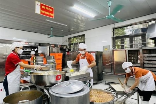 Hà Nội: Chuẩn hóa bữa ăn bán trú bằng quy trình 10 bước