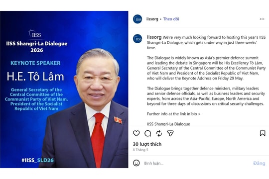 Tổng Bí thư, Chủ tịch nước Tô Lâm phát biểu dẫn đề tại Đối thoại Shangri-La: Khi tầm nhìn trong nước gặp gỡ cơ hội đối ngoại