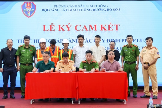 Hà Nội: Kiên quyết xử lý doanh nghiệp, lái xe vi phạm quy định vận tải hàng hóa