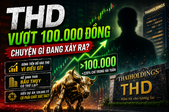 Cổ phiếu THD bứt phá hơn 200%: Dòng tiền đang đánh cược vào điều gì?