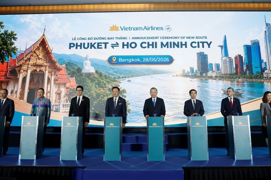 Vietnam Airlines công bố đường bay thẳng TP.Hồ Chí Minh - Phuket và mở rộng hợp tác chiến lược tại Thái Lan
