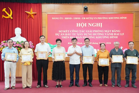 Hà Nội: Phường Khương Đình lấy sự hài lòng của nhân dân làm thước đo cho hiệu quả công tác giải phóng mặt bằng
