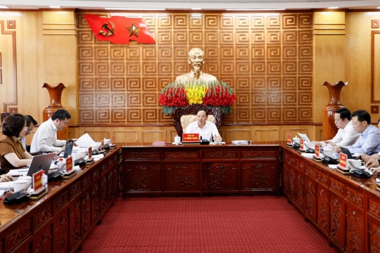 Thống nhất nhiều nội dung quan trọng chuẩn bị kỳ họp HĐND tỉnh Lai Châu