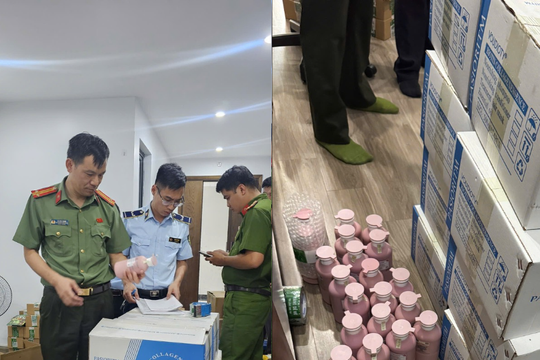 Hà Nội: Phát hiện số lượng lớn mỹ phẩm có dấu hiệu giả mạo nhãn hiệu