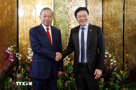 Tiếp thêm xung lực cho quan hệ Đối tác Chiến lược toàn diện Việt Nam - Singapore