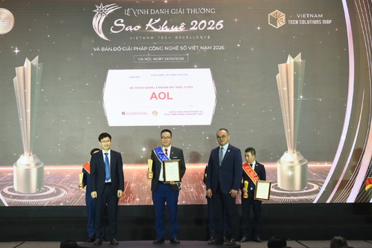 Hai giải pháp công nghệ số của Agribank đoạt Giải thưởng Sao khuê 2026
