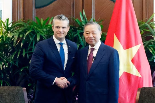 Tổng Bí thư, Chủ tịch nước Tô Lâm tiếp Bộ trưởng Quốc phòng các nước trong khuôn khổ Đối thoại Shangri-la