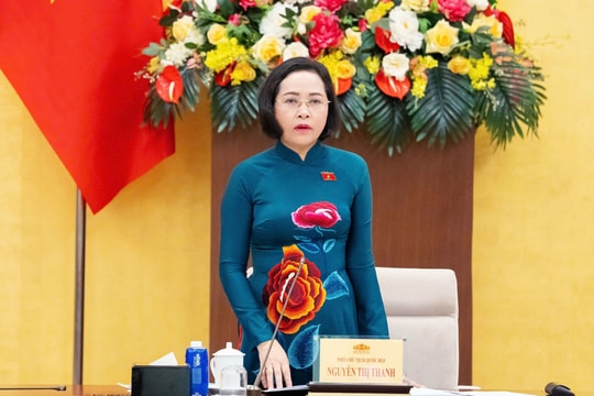 Phó Chủ tịch Quốc hội Nguyễn Thị Thanh gặp mặt Đoàn đại biểu Hội nghiên cứu khoa học về Đông Nam Á - Việt Nam