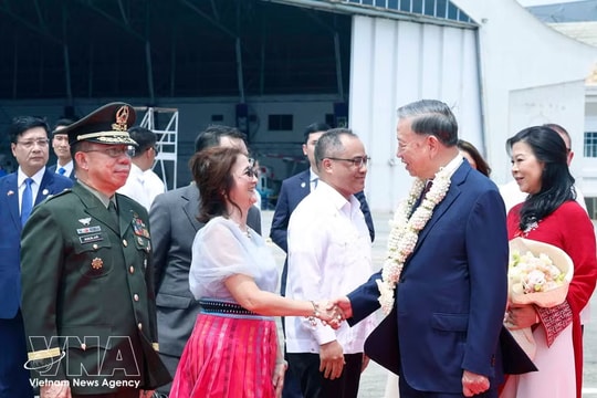 General Secretary and President To Lam arrives in Manila for state visit to Philippines