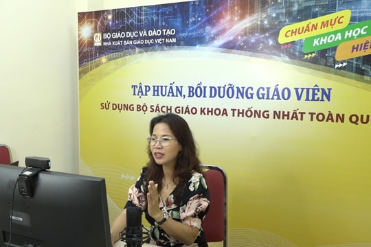 Nhà xuất bản Giáo dục Việt Nam tổ chức tập huấn, bồi dưỡng toàn quốc về sử dụng bộ sách giáo khoa thống nhất
