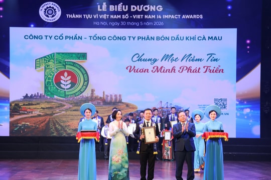 PVCFC được vinh danh toàn diện tại Vietnam I4 Impact Awards 2026