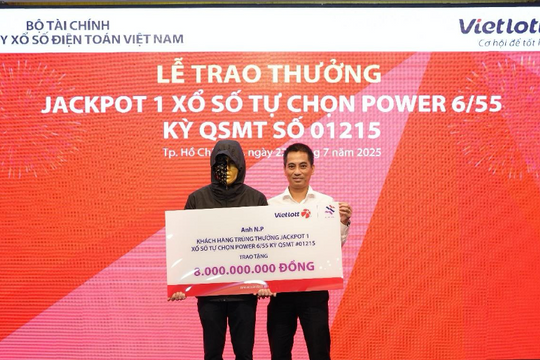 10 năm Vietlott nộp ngân sách 16.000 tỷ đồng, trả thưởng 31.000 tỷ đồng