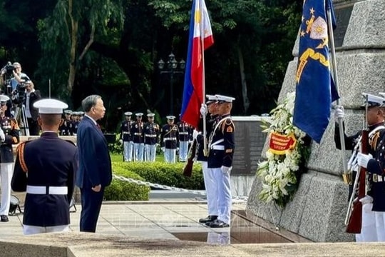 Tổng Bí thư, Chủ tịch nước Tô Lâm tưởng nhớ anh hùng Jose Rizal