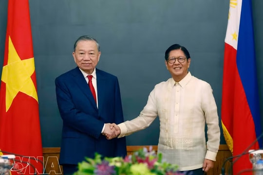 Vietnam's top leader holds talks with Philippine President