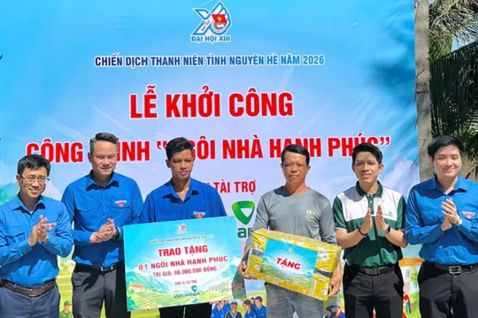 Tuổi trẻ Vietcombank đồng hành cùng Chiến dịch Thanh niên tình nguyện Hè 2026 tại An Giang