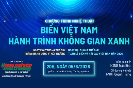 Đêm nghệ thuật tôn vinh biển đảo và khát vọng phát triển xanh
