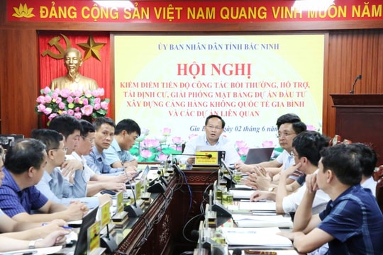 Bắc Ninh: Kiểm điểm tiến độ dự án Cảng hàng không quốc tế Gia Bình và các dự án liên quan