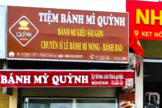 Nghệ An: Bánh mỳ Quỳnh bị xử phạt 80 triệu đồng, đình chỉ 3 tháng