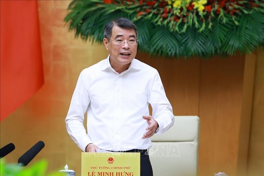 Thủ tướng Chính phủ Lê Minh Hưng: Tập trung các giải pháp thúc đẩy tăng trưởng, phấn đấu đạt mục tiêu tăng trưởng hai con số