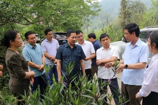 Lạng Sơn: Khảo sát thực tế các công trình nước sạch nông thôn
