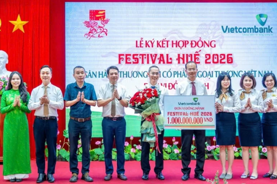 Vietcombank tiếp tục đồng hành cùng Festival Huế 2026