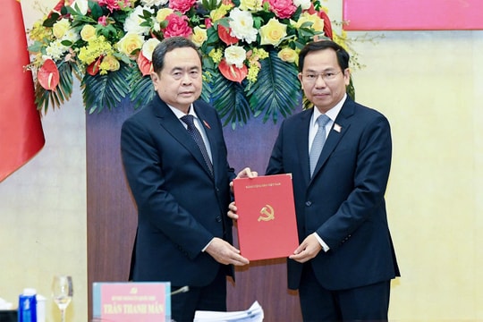 Bí thư Đảng ủy Quốc hội, Chủ tịch Quốc hội Trần Thanh Mẫn chủ trì Hội nghị Ban Thường vụ Đảng ủy Quốc hội