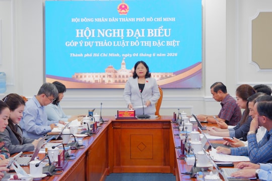 TP. Hồ Chí Minh: Góp ý hoàn thiện Luật Đô thị đặc biệt tạo động lực phát triển mới