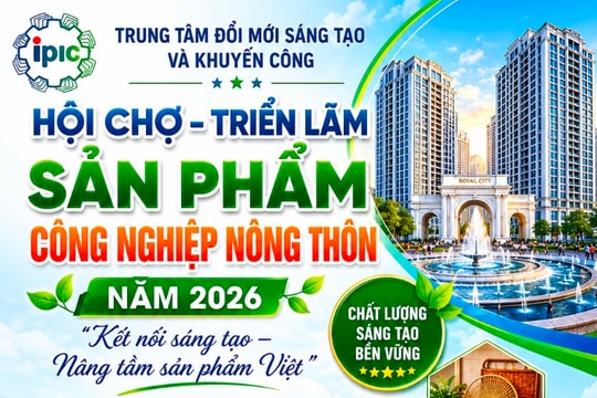 200 gian hàng tham gia Hội chợ Triển lãm sản phẩm công nghiệp nông thôn