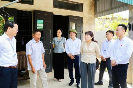 Đoàn ĐBQH tỉnh Quảng Ninh khảo sát thực hiện chính sách, pháp luật về đất đai đối với đồng bào dân tộc thiểu số