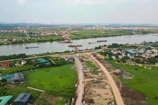 Hà Nội: Toàn cảnh dự án xây dựng cầu Mễ Sở và cầu cạn Vành đai 4
