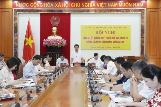 Quảng Ninh: Tăng cường trách nhiệm người đứng đầu trong giải quyết kiến nghị của cử tri