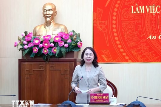 Đoàn kiểm tra, giám sát số 29 làm việc với Ban Thường vụ Tỉnh ủy An Giang
