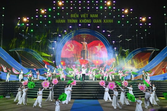 "Biển Việt Nam - Hành trình không gian xanh" lan tỏa lối sống xanh