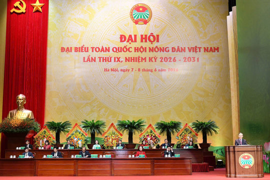 Ông Lương Quốc Đoàn tái đắc cử chức Chủ tịch Trung ương Hội Nông dân Việt Nam