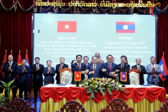 Mở rộng hợp tác toàn diện giữa Quảng Ninh và 3 tỉnh Bắc Lào