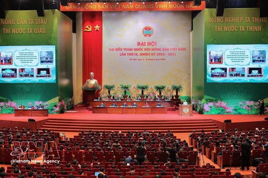 9th National Congress of Vietnam Farmers’ Union opens in Hanoi