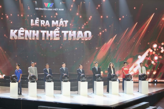 Trưởng Ban Tuyên giáo và Dân vận Trung ương Trịnh Văn Quyết dự ra mắt Kênh Thể thao - VTV6