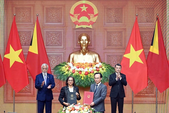 Việt Nam và Timor-Leste k ý kết hợp tác giáo dục