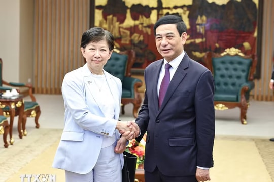 Phó Thủ tướng Phan Văn Giang tiếp Phó Tổng Thư ký Liên Hợp Quốc phụ trách giải trừ quân bị