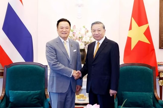 Tổng Bí thư, Chủ tịch nước Tô Lâm tiếp Thủ tướng Thái Lan