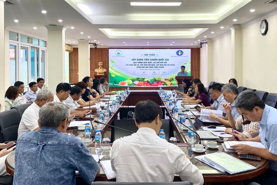 Xây dựng tiêu chuẩn quốc gia cho rau an toàn
