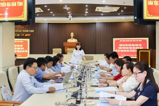 Đẩy nhanh giải ngân vốn, triển khai hiệu quả các chính sách dân tộc