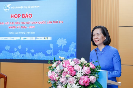 Đại hội đại biểu Phụ nữ toàn quốc lần thứ XIV diễn ra từ 17- 18/6/2026