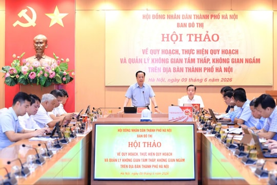 Hà Nội: Tạo động lực tăng trưởng mới từ không gian ngầm, tầm thấp