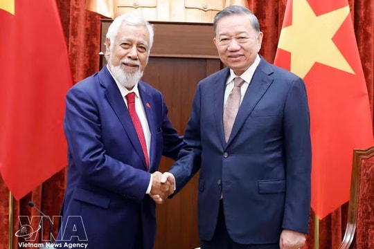 Top Vietnamese leader, Timor-Leste PM discuss expanding bilateral ties