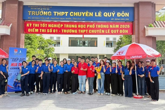 Gia Lai: Huy động hơn 1.365 tình nguyện viên hỗ trợ thí sinh dự thi tốt nghiệp THPT