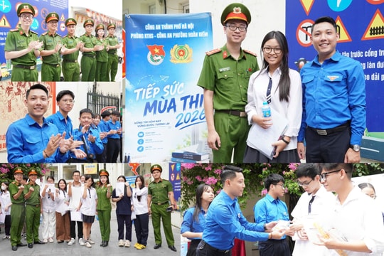 Tuổi trẻ Hoàn Kiếm thắp lửa xung kích, đồng hành cùng thí sinh vượt vũ môn
