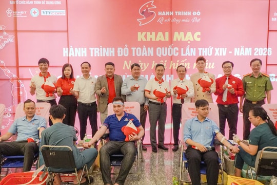 Hành Trình Đỏ 2026: Tiếp nối hy vọng từ những giọt máu nghĩa tình